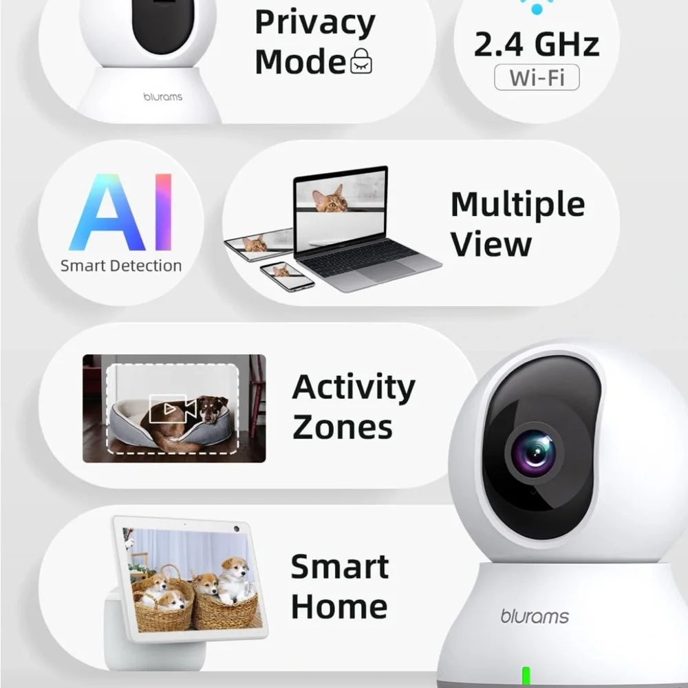 Blurams Dome Flare Security Camera